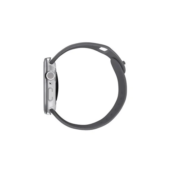 Glass&nbsp;Screen Watch Case With Tempered 42Mm Uniq Voute - Silver